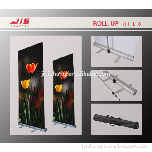JIS1-8, Advertising display trade show Exhibition usage,Newly Adjustable aluminum roll up display